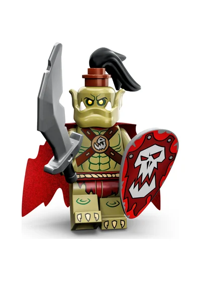 71037-7 Orc LEGO Minifigures Серія 24 2023 71037-7 Orc LEGO Minifigures Серія 24 2023