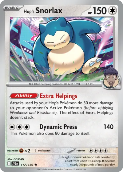 117 Hop's Snorlax Journey Together 2025 117 Hop's Snorlax Journey Together 2025