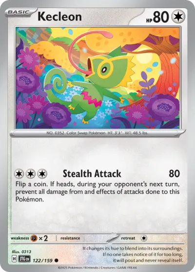 122 Kecleon Journey Together 2025 122 Kecleon Journey Together 2025