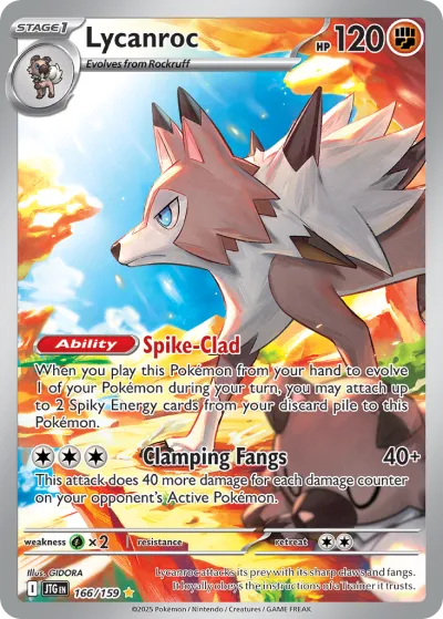 166 Lycanroc Journey Together 2025 166 Lycanroc Journey Together 2025