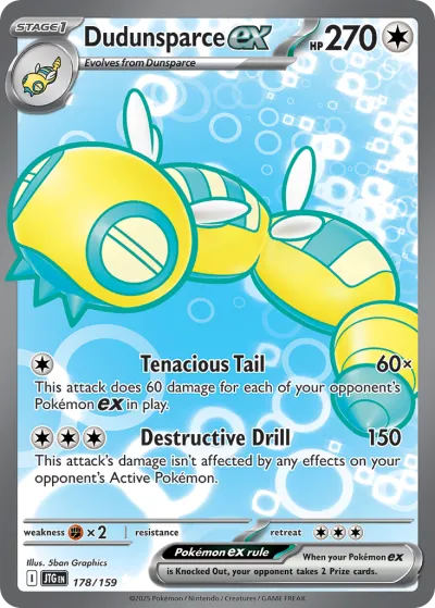 178 Dudunsparce ex Journey Together 2025 178 Dudunsparce ex Journey Together 2025