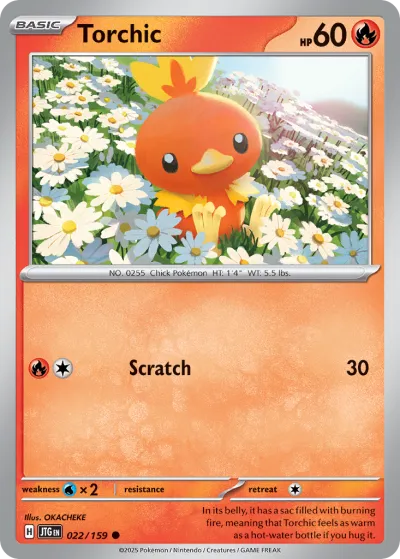 22 Torchic Journey Together 2025
