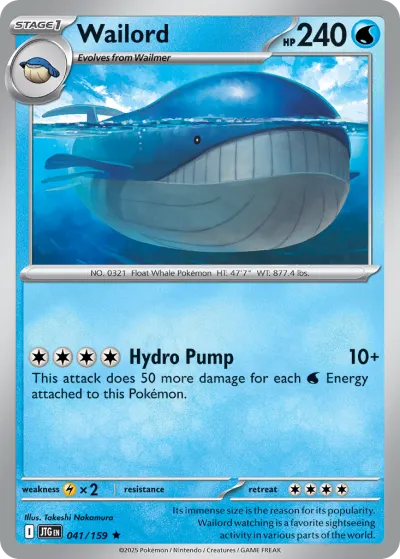 41 Wailord Journey Together 2025 41 Wailord Journey Together 2025