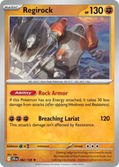 82 Regirock Journey Together 2025 82 Regirock Journey Together 2025