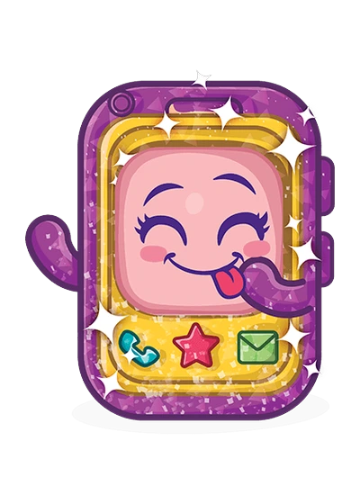 96 Ringy — фіолетовий Moji Pops серія 1 2019 96 Ringy — фіолетовий Moji Pops серія 1 2019