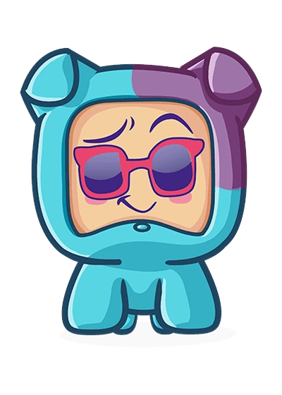 6 Woofy — azul MojiPops serie 1 2019 6 Woofy — azul MojiPops serie 1 2019