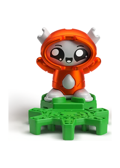 VS050 Orange stencil robot Kinder Colorbots 2026