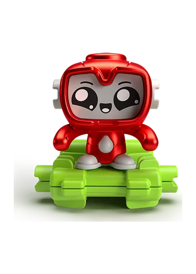 VS066 Робот із сухим штампом червоний Kinder Colorbots 2026 VS066 Робот із сухим штампом червоний Kinder Colorbots 2026