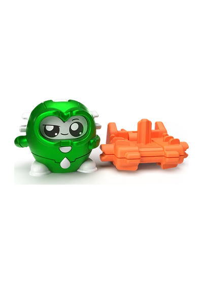 VS069 Green dry-stamp robot Kinder Colorbots 2026