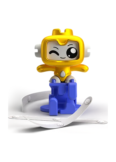 VS084 Yellow bending robot Kinder Colorbots 2026
