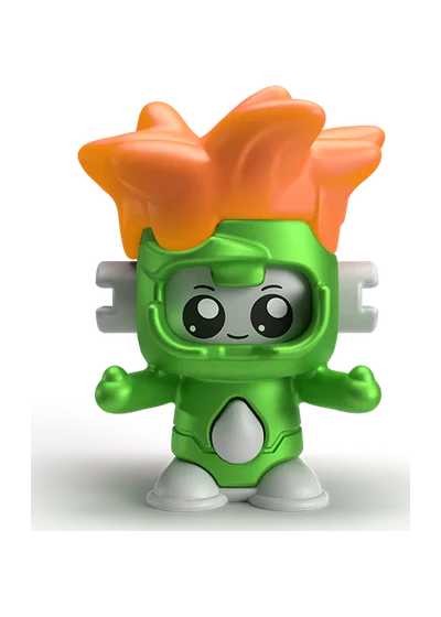 VS093 Green stamper robot Kinder Colorbots 2026