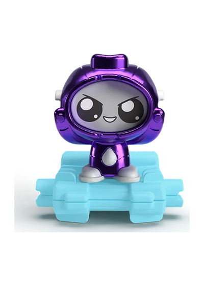 VS291 Робот із сухим штампом фіолетовий Kinder Colorbots 2026 VS291 Робот із сухим штампом фіолетовий Kinder Colorbots 2026