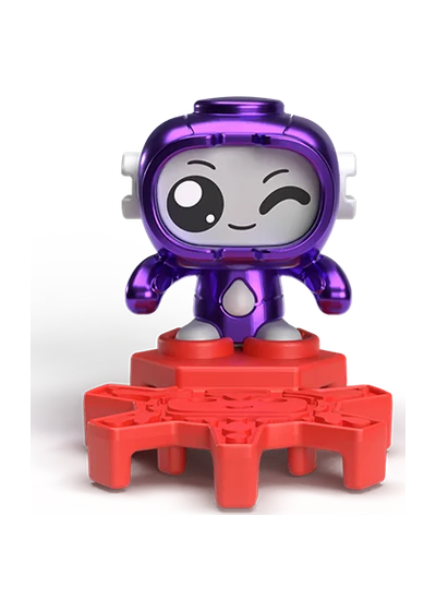 VS295 Робот із трафаретом фіолетовий Kinder Colorbots 2026 VS295 Робот із трафаретом фіолетовий Kinder Colorbots 2026