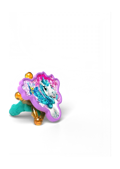 VC124 Einhorn-Ring, lila Kinder Einhörner 2025