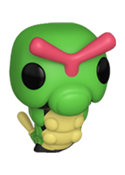 Caterpie Funko Bitty Pop! Pokémon 4-Pack Series 1–4 2025 Caterpie Funko Bitty Pop! Pokémon 4-Pack Series 1–4 2025