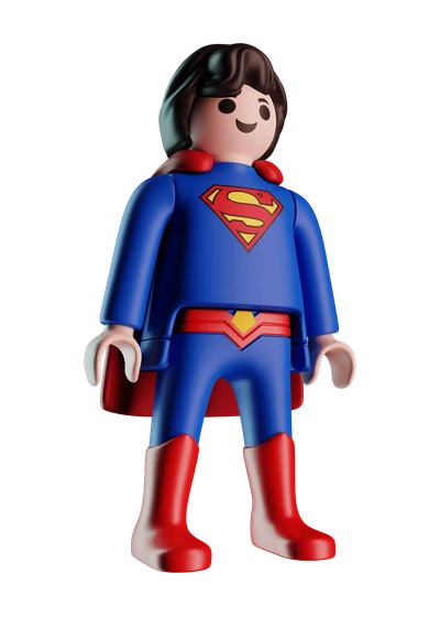VC291 Superman Kinder DC × Playmobil 2025