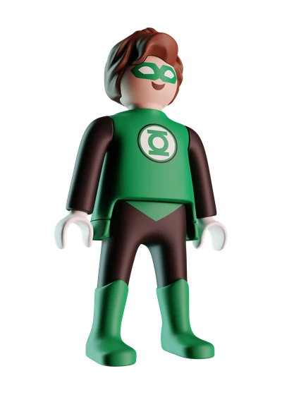 VC294 Green Lantern Kinder DC × Playmobil 2025