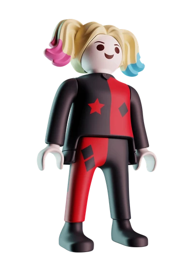 VC303 Harley Quinn Kinder DC × Playmobil 2025