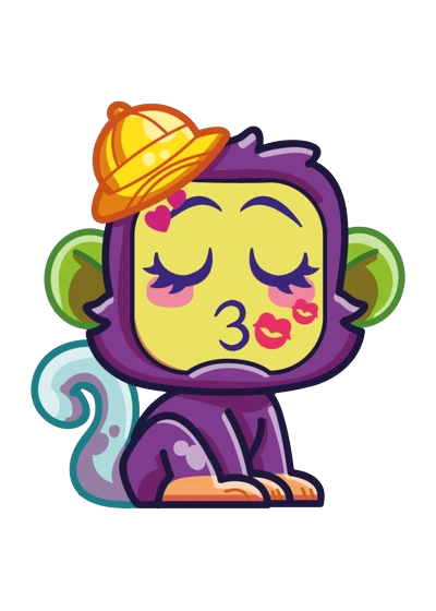 57 Chimpy — фіолетовий Moji Pops Adventure 2020 57 Chimpy — фіолетовий Moji Pops Adventure 2020