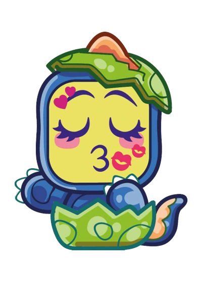 17 Edgar — синій Moji Pops Adventure 2020