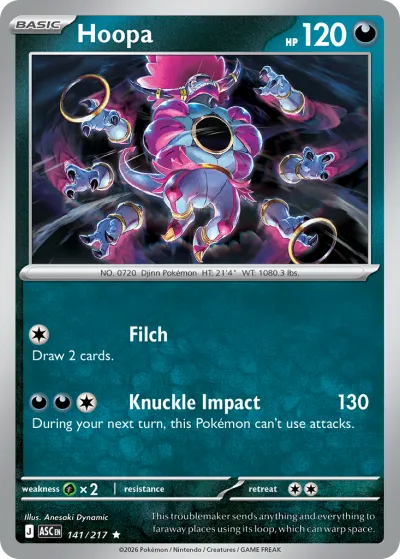 141 Hoopa Ascended Heroes 2026 141 Hoopa Ascended Heroes 2026