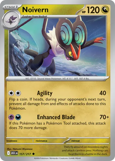 157 Noivern Ascended Heroes 2026 157 Noivern Ascended Heroes 2026