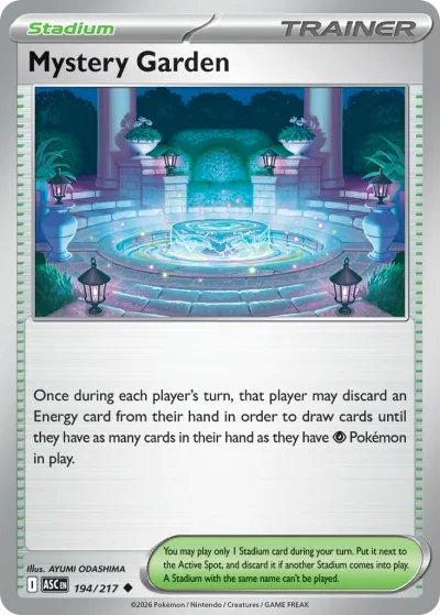 194 Mystery Garden Ascended Heroes 2026 194 Mystery Garden Ascended Heroes 2026
