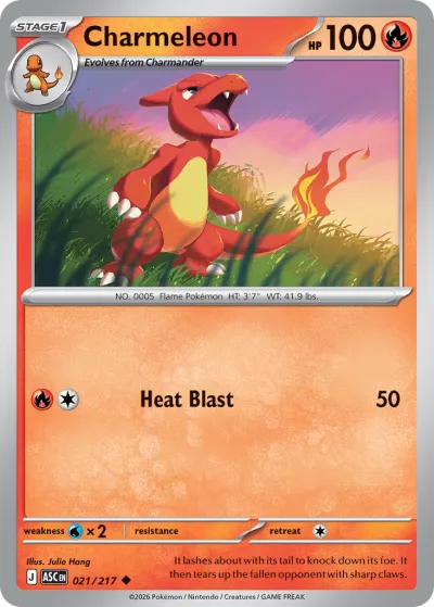 21 Charmeleon Ascended Heroes 2026