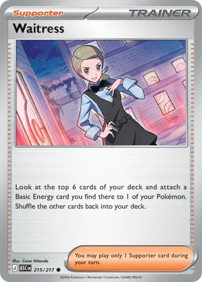 215 Waitress Ascended Heroes 2026 215 Waitress Ascended Heroes 2026