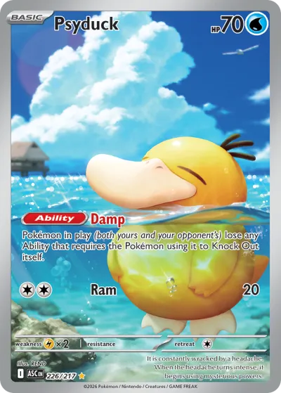 226 Psyduck Ascended Heroes 2026 226 Psyduck Ascended Heroes 2026