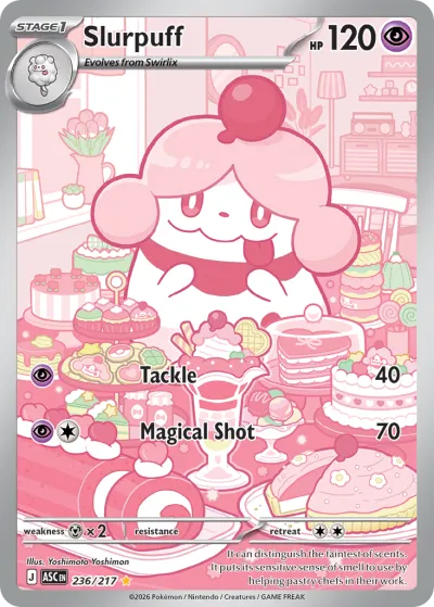 236 Slurpuff Ascended Heroes 2026 236 Slurpuff Ascended Heroes 2026