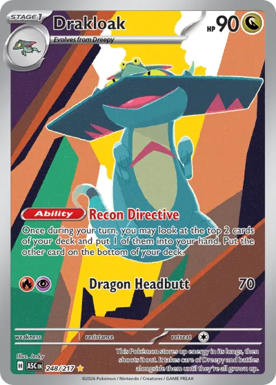 248 Drakloak Ascended Heroes 2026 248 Drakloak Ascended Heroes 2026