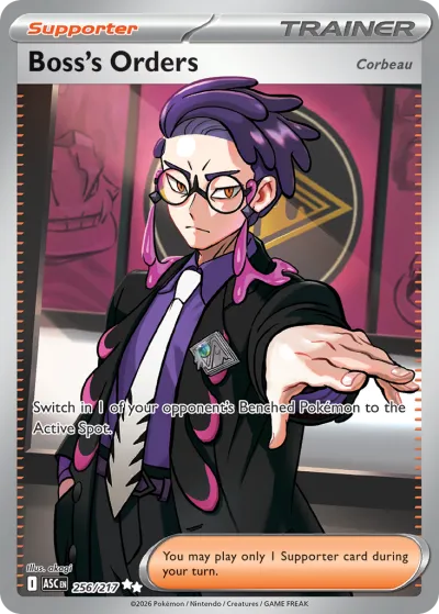 256 Boss's Orders Ascended Heroes 2026 256 Boss's Orders Ascended Heroes 2026