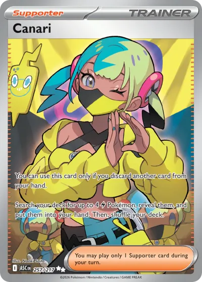 257 Canari Ascended Heroes 2026 257 Canari Ascended Heroes 2026
