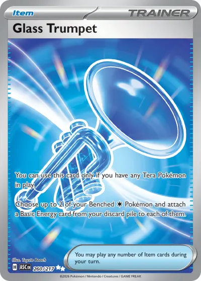 260 Glass Trumpet Ascended Heroes 2026 260 Glass Trumpet Ascended Heroes 2026