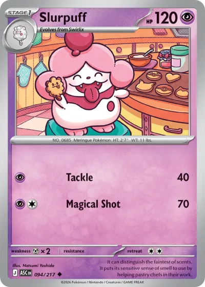 94 Slurpuff Ascended Heroes 2026 94 Slurpuff Ascended Heroes 2026
