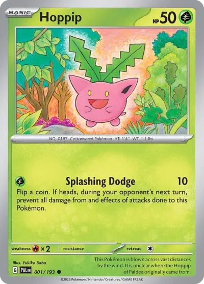 1 Hoppip Paldea Evolved 2023