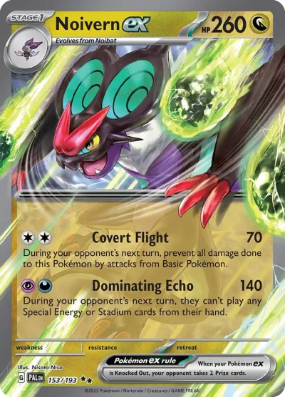 153 Noivern ex Paldea Evolved 2023 153 Noivern ex Paldea Evolved 2023