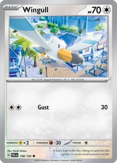 158 Wingull Paldea Evolved 2023 158 Wingull Paldea Evolved 2023