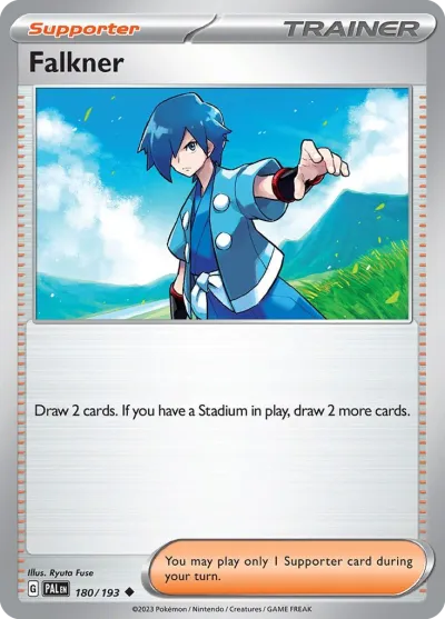 180 Falkner Paldea Evolved 2023 180 Falkner Paldea Evolved 2023
