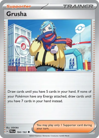 184 Grusha Paldea Evolved 2023 184 Grusha Paldea Evolved 2023