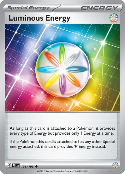 191 Luminous Energy Paldea Evolved 2023 191 Luminous Energy Paldea Evolved 2023