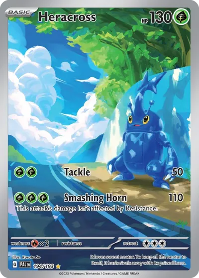 194 Heracross Paldea Evolved 2023 194 Heracross Paldea Evolved 2023