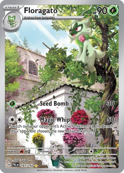 197 Floragato Paldea Evolved 2023 197 Floragato Paldea Evolved 2023