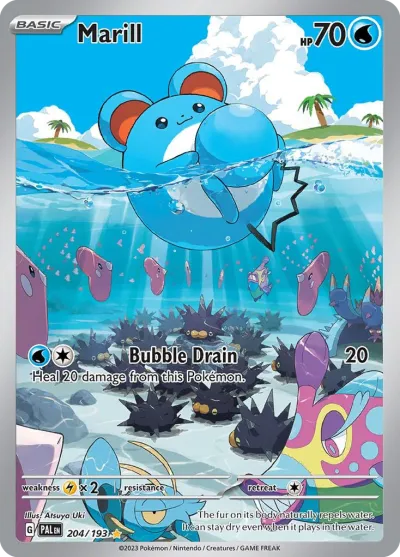 204 Marill Paldea Evolved 2023 204 Marill Paldea Evolved 2023