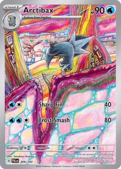 209 Arctibax Paldea Evolved 2023 209 Arctibax Paldea Evolved 2023