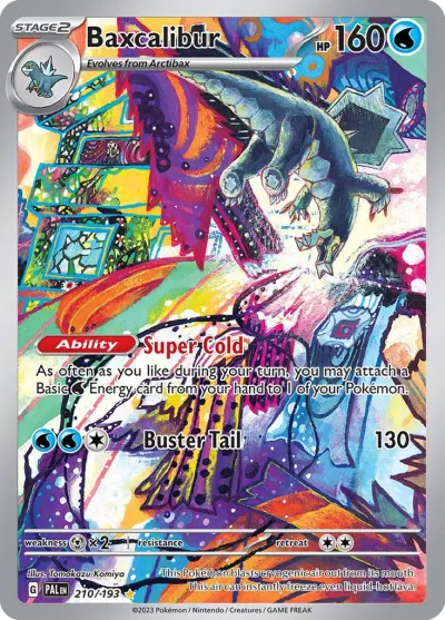 210 Baxcalibur Paldea Evolved 2023 210 Baxcalibur Paldea Evolved 2023