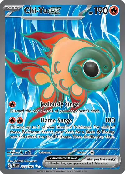 234 Chi-Yu ex Paldea Evolved 2023 234 Chi-Yu ex Paldea Evolved 2023