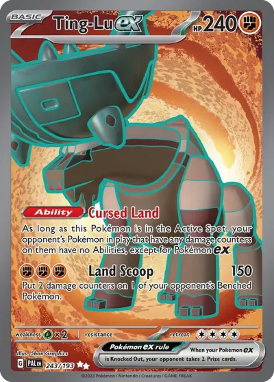 243 Ting-Lu ex Paldea Evolved 2023 243 Ting-Lu ex Paldea Evolved 2023