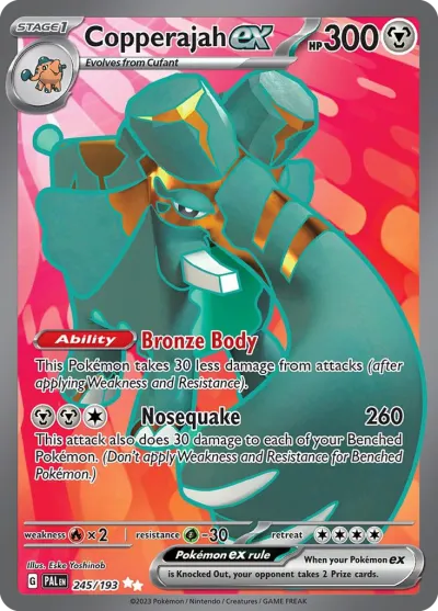 245 Copperajah ex Paldea Evolved 2023 245 Copperajah ex Paldea Evolved 2023